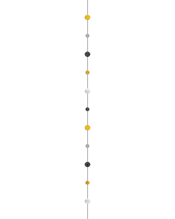 Balloon Fun Strings Black, Silver & Gold