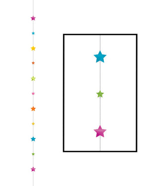 Balloon Fun Strings Stars Brights