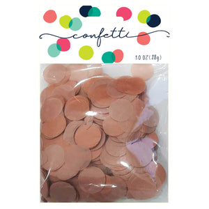 Confetti Circles Rose Gold 2cm Premium Tissue Paper 28g