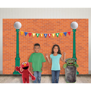 Sesame Street Customisable Backdrop Kit