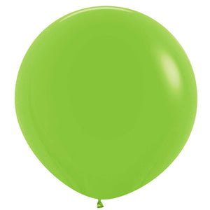 Sempertex 60cm Fashion Lime Green Latex Balloons 031, 3PK Pack of 3