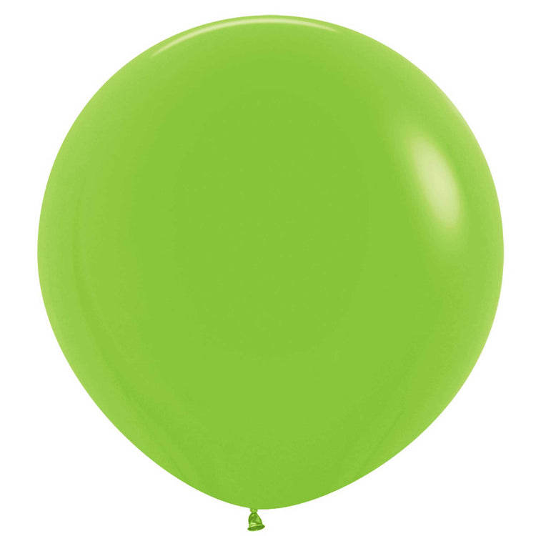 Sempertex 60cm Fashion Lime Green Latex Balloons 031, 3PK Pack of 3