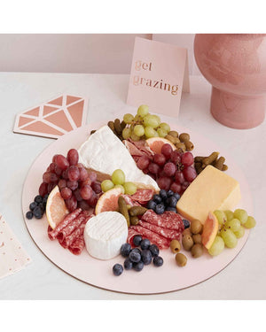 Blush Hen Grazing Board Rose Gold Ring