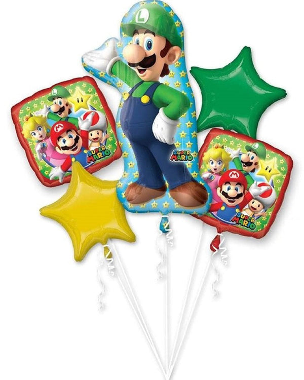 Bouquet Super Mario Brothers Luigi P75 Pack of 5