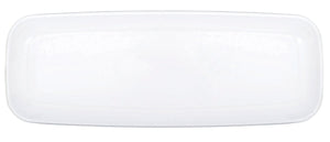 White 46cm Long Platter