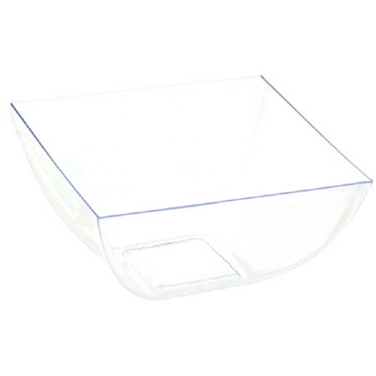 Clear 236ml Mini Plastic Bowls Pack of 10