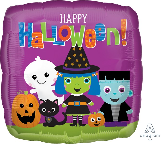 45cm Standard XL Happy Halloween Friends S40