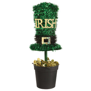 Irish Tinsel Deluxe Hat Centrepiece