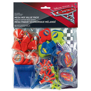 Disney Cars 3 Mega Mix Value Pack of 48