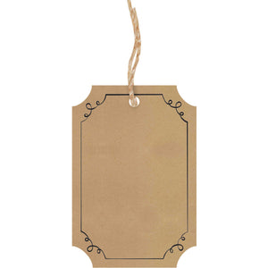 Kraft Paper Tags Pack of 25