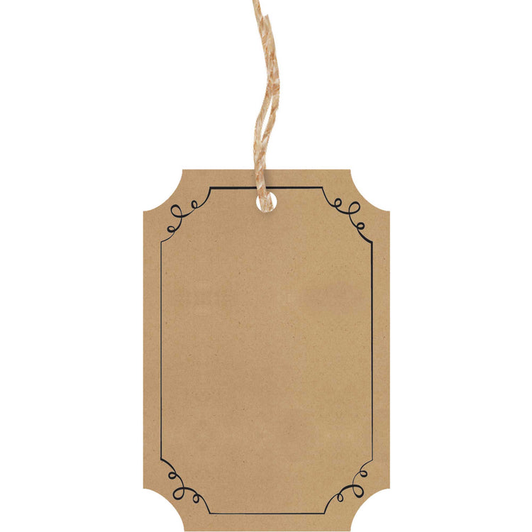 Kraft Paper Tags Pack of 25