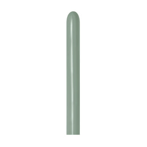 Sempertex 260T Pastel Dusk Laurel Green Latex Balloons Pack of 50