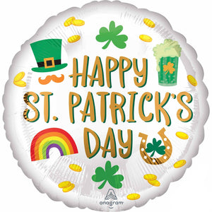 45cm Standard HX Happy St Patrick's Day Icons S40