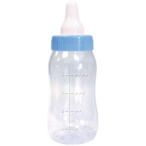 Blue Baby Bottle Money Bank