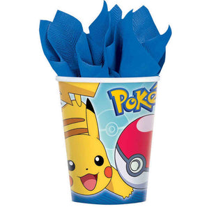 Pokemon Core 266ml Cups Pack of 8