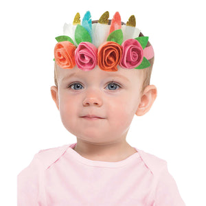 Free Spirit Happy Birthday Deluxe Glittered Headband