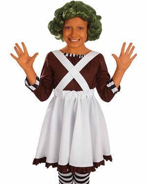 Chocolate Factory Worker Girls Costume