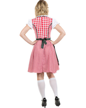 Emilia Deluxe Oktoberfest Dirndl Womens Costume