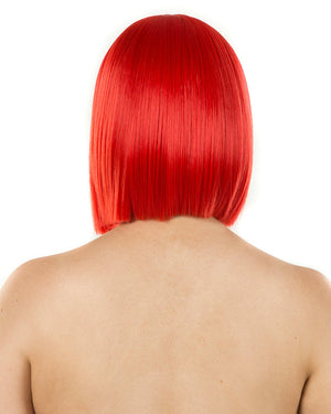 Fashion Deluxe Red Bob Wig