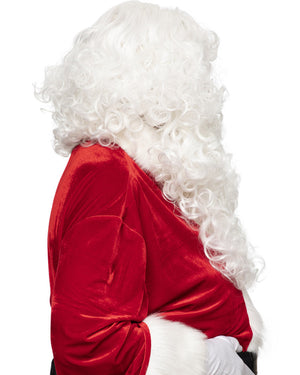 Christmas Santa Professional Wig and Beard Set