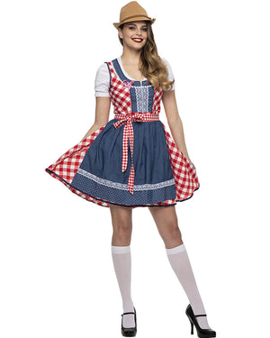 Sofia Deluxe Oktoberfest Dirndl Womens Costume