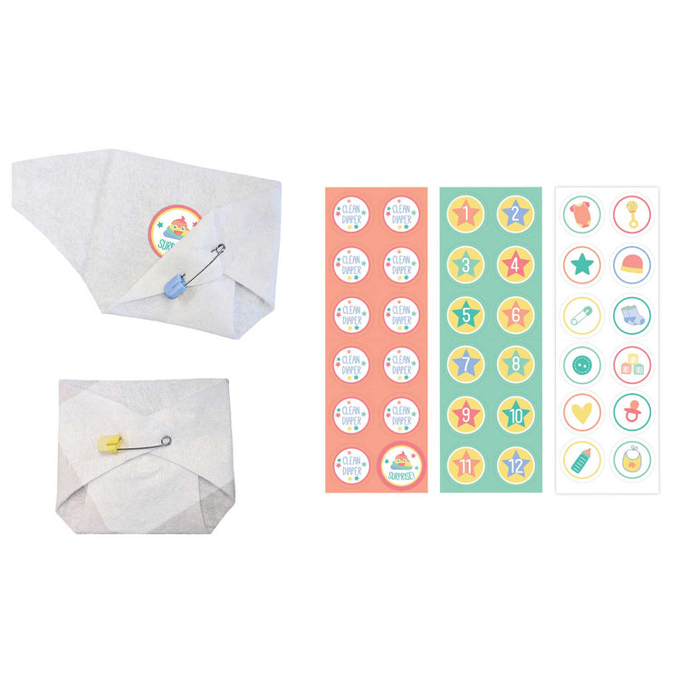 Baby Shower Nappy Game Pack of 15