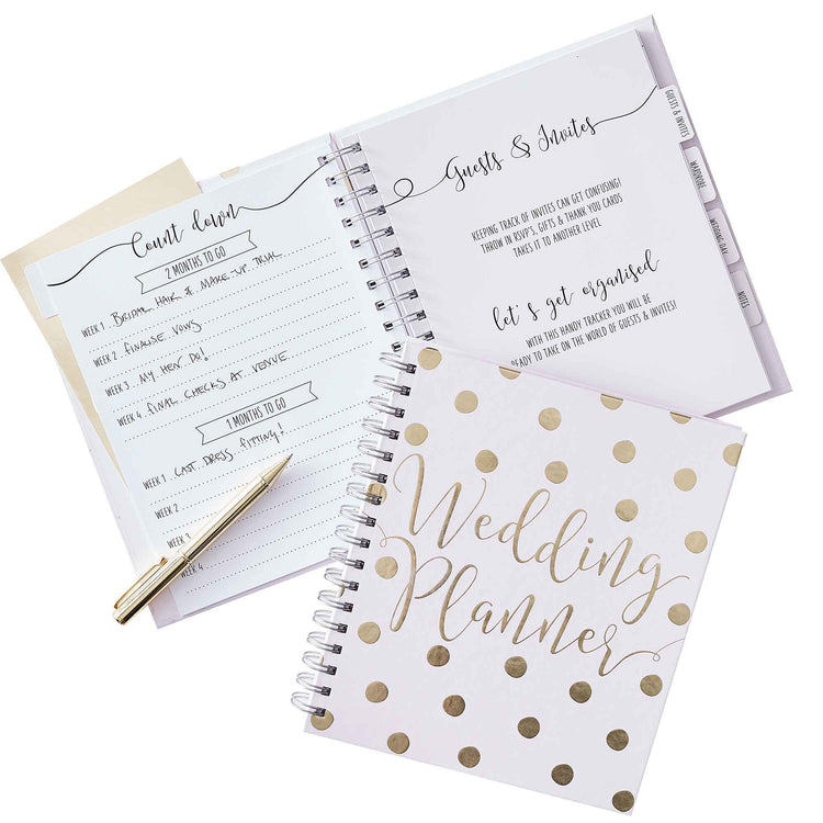 Gold Wedding Wedding Planner