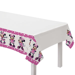 Minnie Mouse Forever Plastic Tablecover