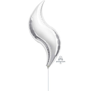 Mini Shape Silver Curve 48cm A25