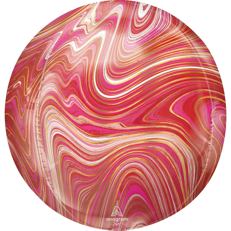 Orbz XL Red & Pink Marblez G20