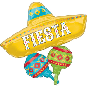 SuperShape Papel Picado Fiesta Hat Cluster P40