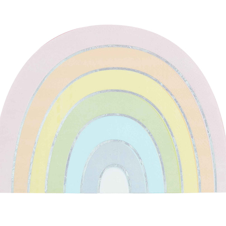 Pastel Party Pastel Rainbow Napkin Pack of 16