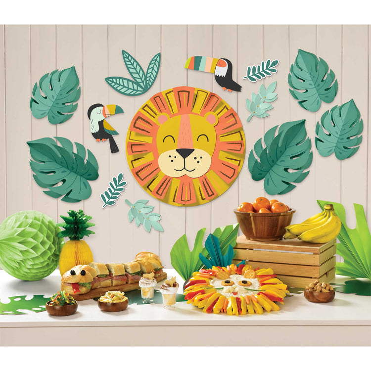 Get Wild Jungle Wall Decorating Kit