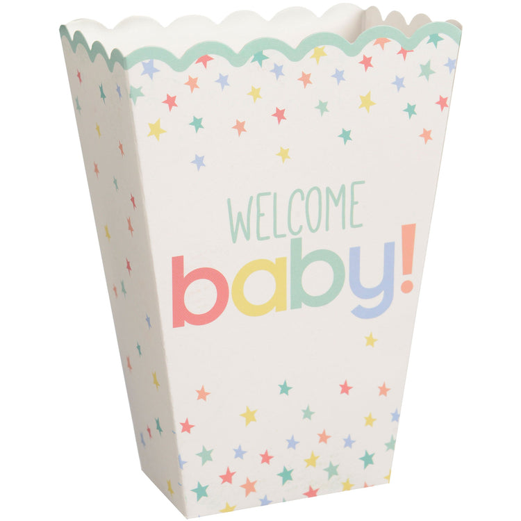 Baby Shower Neutral Popcorn Boxes Pack of 20