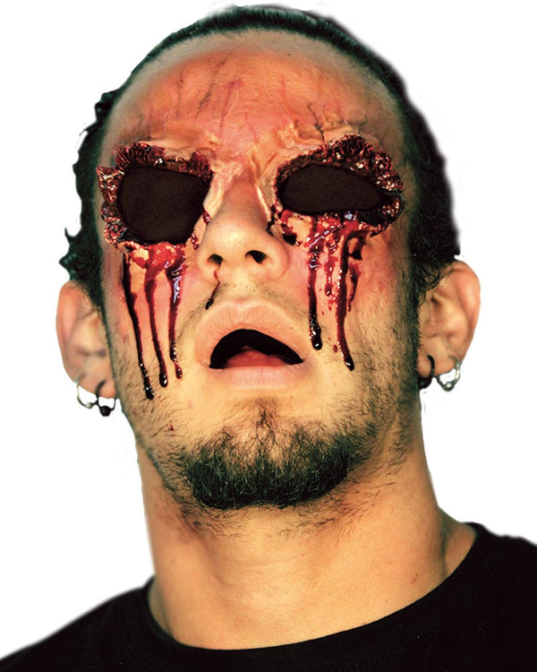 Dark Light Gouged Out Eyes Prosthetic