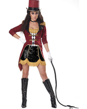 Dazzling Ringmaster Womens Costume