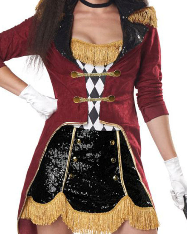 Dazzling Ringmaster Womens Costume
