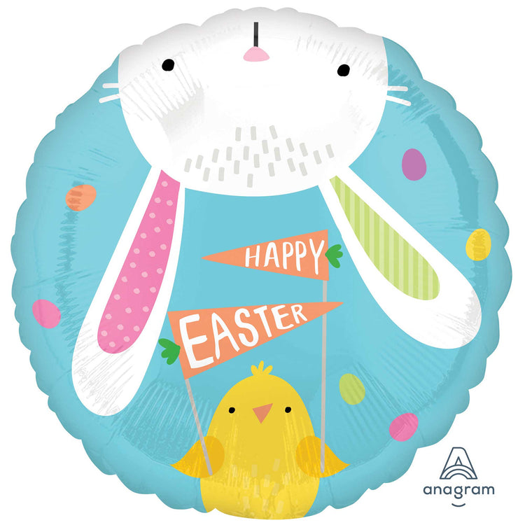 45cm Standard HX Hello Bunny Happy Easter S40