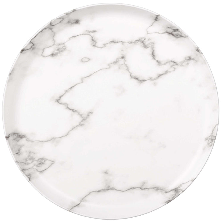 Premium Tray Round Printed Marble Look