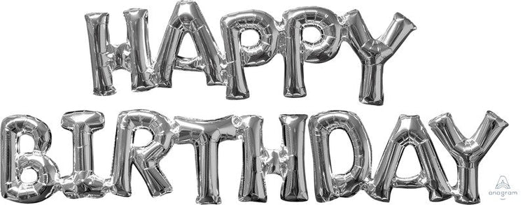 CI: Phrases HAPPY BIRTHDAY Silver G50