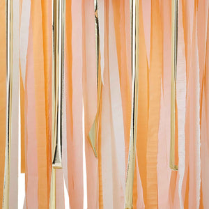 Mix It Up Backdrop Peach & Gold Theme