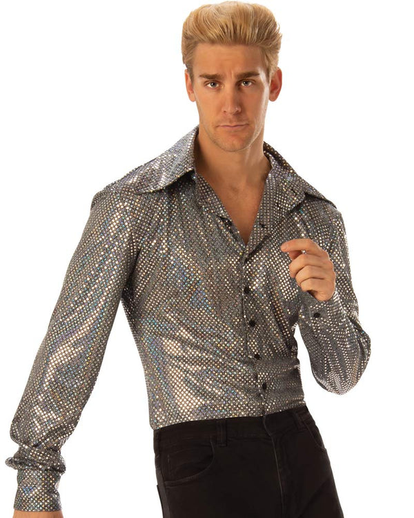 70s Disco Boogie Dude Mens Shirt