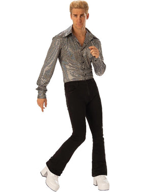 70s Disco Boogie Dude Mens Shirt