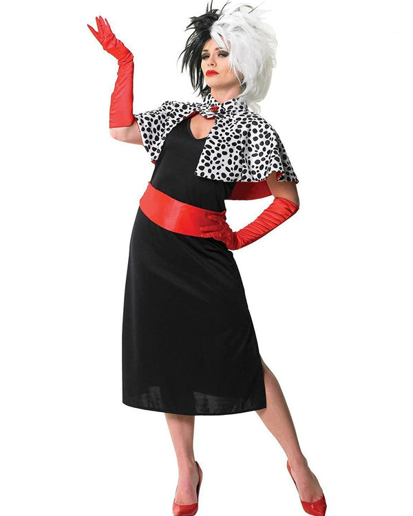 Disney Cruella De Vil Womens Costume