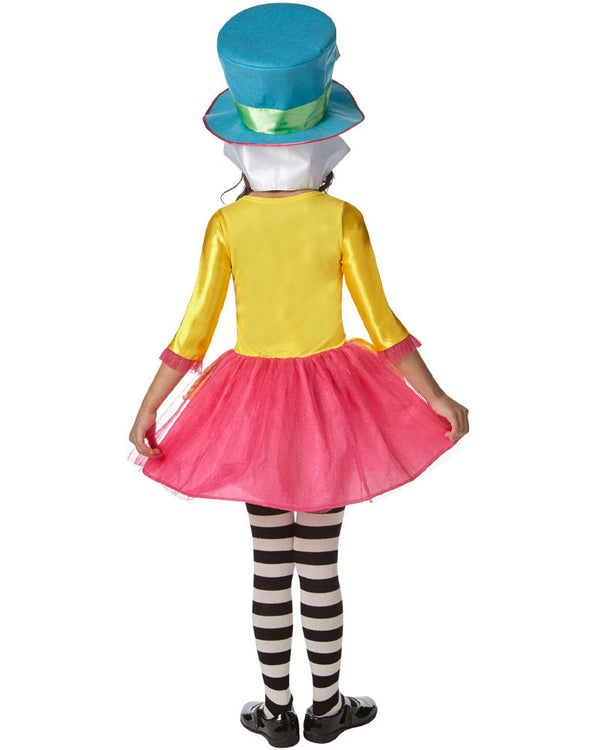 Disney Mad Hatter Girls Costume