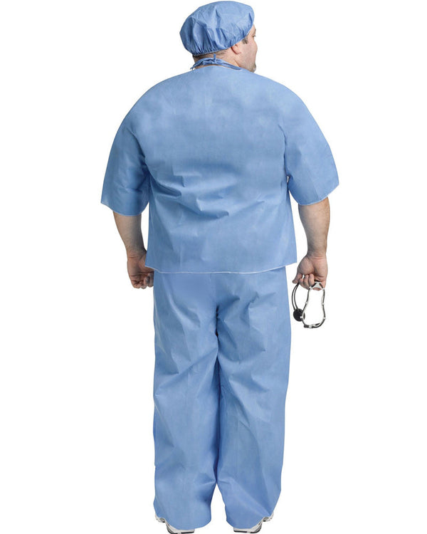 Doctor Doctor Mens Plus Size Costume