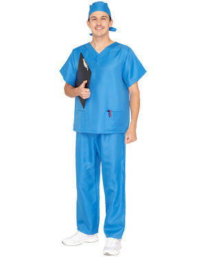 Doctor Scrubs Adult Plus Size Costume