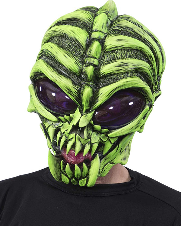 Down To Earth Green Glow UV Mask