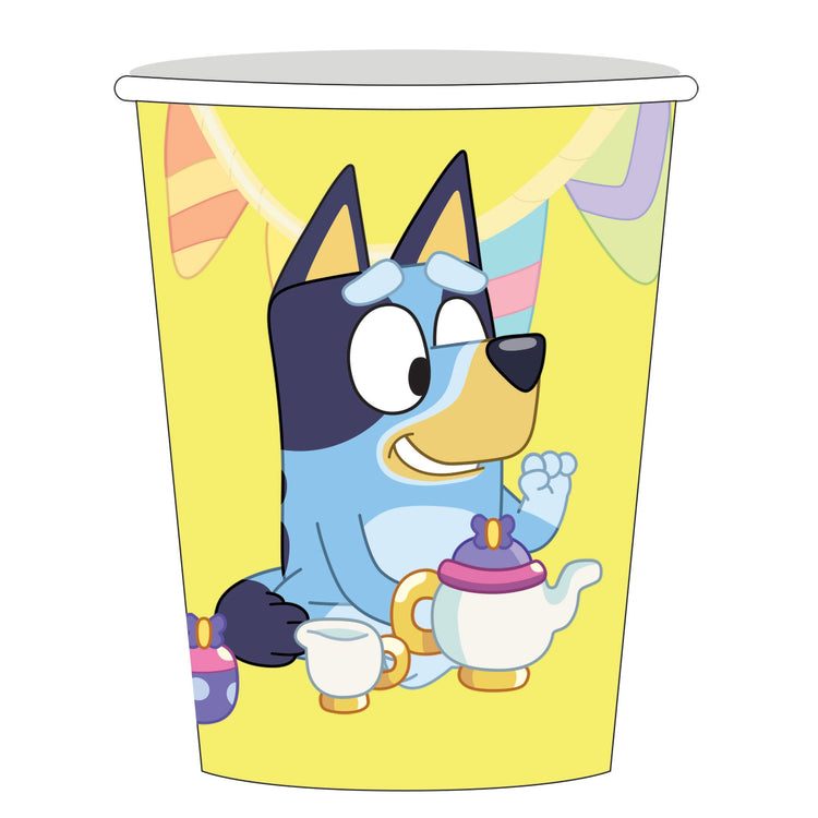 Bluey 266ml Paper Cups Pack of 8