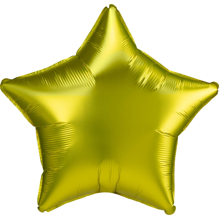 45cm Standard XL Satin Luxe Lemon Star S18